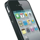 iPhone 4s 0,7mm Metal Bumper Çerçeve Kılıf Siyah - 2