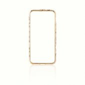 iPhone 5-5s Taşlı Metal Bumper Çerçeve Kılıf - 1