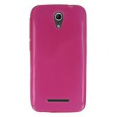 Vodafone Smart 4 Power 985 Kılıf Soft Silikon Pembe Arka Kapak - 1