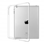 iPad 2 / iPad 3 / iPad 4 Kılıf Şeffaf Silikon Arka Kapak - 1