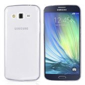 Samsung Galaxy A3 (A300) Kılıf Soft Silikon Şeffaf Arka Kapak - 1