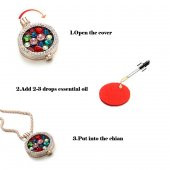 Frilly Parfüm Difüzör Kolye + 6 Adet Keçe (FKK981DF) - 2