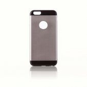 iPhone 6 Plus Metal Delikli Arka Kapak Gold - 1