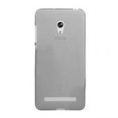 Asus Zenfone 5 Lite Kılıf Soft Silikon Şeffaf/Siyah Arka Kapak - 1