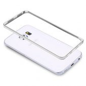 Samsung S6 G920 Bumper Çerçeve Kılıf Gri - 1