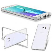 Samsung S6 G920 Bumper Çerçeve Kılıf Gri - 2