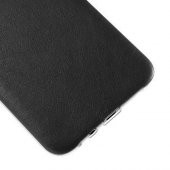 FitCase Samsung Galaxy E7 (E700) Kılıf Deri Dokulu Arka Kılıf Siyah - 2