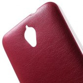 Asus Zenfone C Kılıf Deri Dokulu Arka Kapak Beyaz - 2