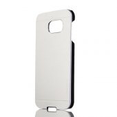 Samsung S6 G920 Metal Arka Kapak Motomo Gri - 1