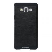 Samsung Galaxy A3 Metal Arka Kapak Motomo Siyah - 1