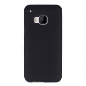HTC One M9 Ultra İnce TPU Arka Kapak Siyah - 1