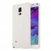 FitCase Samsung Note EDGE (N915) Ultra İnce TPU Arka Kılıf Beyaz - 2