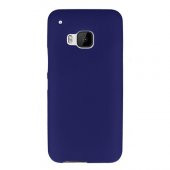 HTC One M9 Ultra İnce TPU Arka Kapak Lacivert - 1