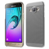 Samsung Galaxy A7 (A700) Loopee Point Sert Arka Kapak Gri - 1
