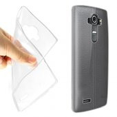 LG G4 H815 Ultra İnce Dikişli TPU Arka Slikon Kapak Şeffaf - 1