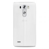 LG G3 D855 Ultra İnce Dikişli TPU Arka Kapak Şeffaf - 1
