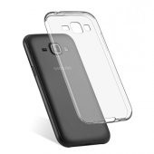 Samsung Galaxy J1 Ace (J110) Kılıf Soft Silikon Şeffaf Arka Kapak - 1