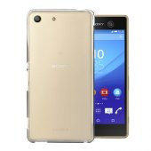 Sony Xperia M5 Kılıf Soft Silikon Şeffaf Arka Kapak - 1