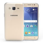 Samsung Galaxy J2 2016 (J210) Kılıf Soft Silikon Şeffaf Arka Kapak - 1