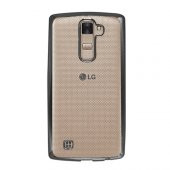 FitCase Laser Color LG K8 K350 Silikon Kılıf Siyah - 1
