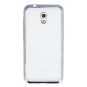 FitCase Laser Color Vodafone Smart 7 Style Silikon Kılıf Silver - 1