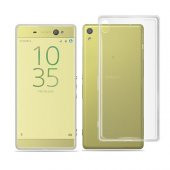 Sony Xperia XA Ultra Kılıf Soft Silikon Şeffaf Arka Kapak - 1