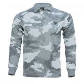 4018 Gri Kamuflaj Uzun Kol Sweatshirt L - 1
