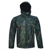 3003-1 Doğa Desen Siyah Softshell Kaban XL - 1