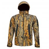 3004-1 Ağaç Kabuğu Desen Softshell Kaban L - 1