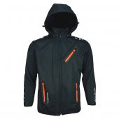 1001-E Siyah-Turuncu Softshell Mont XXL - 1