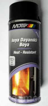 Motip Siyah Isıya Dayanıklı Sprey Boya 400ml thumbnail 1
