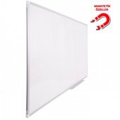 Vivekka 100x140 Duvara Monte Alüminyum Çerçeve Manyetik Beyaz Yazı Tahtası - 1