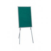 Vivekka 60x90 Teleskopik Ayaklı Yeşil Kumaş Pano - 1