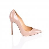 POLETTO PUDRA RUGAN DERİ STILETTO - 2