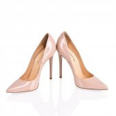 POLETTO PUDRA RUGAN DERİ STILETTO - 4
