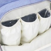 AboutBaby ANNE BEBEK BAKIM SIRT ÇANTASI ALT AÇMA+ BEBEK ARABASINA BAĞLAMA APARATI HEDİYE thumbnail 9