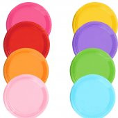 Tabak Plastik 22 Cm (25 Adet) - 1