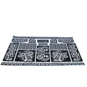 Geçici Dövme Kına Şablonu Çiçek Desenli Baskı Dövme Şablon ZT001 - 5