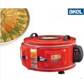 AKEL AF110 ÇİFT TEPSİLİ DAVUL FIRIN - 2