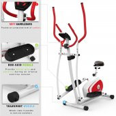 Dynamic E18 Seleli Manyetik Eliptik Kondisyon Bisikleti - Renk Seçiniz - 11