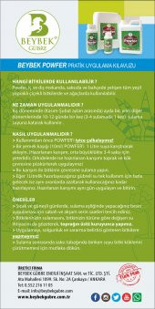 500 ml Beybek Powfer Sıvı Organomineral Bitki Besini - 4