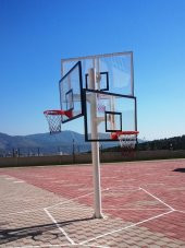 Adelinspor Basketbol Potası Üçlü Grup Kademeli Yük 10 mm Cam - 6