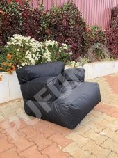 PUFUMO RELAX ARMUT KOLTUK SİYAH - 3