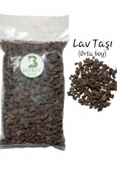 1 Litre Beybek Lav Taşı Orta Boy 4-8 mm - 1