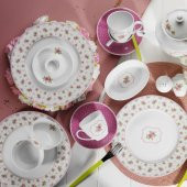 Kütahya Porselen Leonberg 33 Parça Kahvaltı Takımı Bantlı 9382 - 1