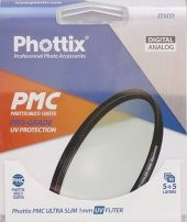 Phottix 77mm PMC Ultra Slim UV Protection Filtre - 1