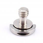 Tripod, Quick Release Plate için 1/4 İnç Tripod Vidası - 5