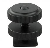 Hot Shoe (Flaş Kızağı) Aksesuar Bağlatı Adaptörü - 2