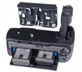 Canon Eos 5D Mark II İçin Meike MK-5D II Battery Grip + 2 Ad. Pil - 5