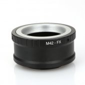 Fujifilm X-Pro1, X-M1, X-E1, X-E2 İçin M42 Lens Adaptörü, M42-FX - 1
